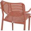 ΠΟΛΥΘΡΟΝΑ ΤΡΑΠΕΖΑΡΙΑΣ HILLIARD HM6644.08 ΑΛΟΥΜΙΝΙΟ ΣΕ TERRACOTTA 58x52x78Υεκ