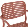 ΠΟΛΥΘΡΟΝΑ ΤΡΑΠΕΖΑΡΙΑΣ HILLIARD HM6644.08 ΑΛΟΥΜΙΝΙΟ ΣΕ TERRACOTTA 58x52x78Υεκ