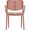 ΠΟΛΥΘΡΟΝΑ ΤΡΑΠΕΖΑΡΙΑΣ HILLIARD HM6644.08 ΑΛΟΥΜΙΝΙΟ ΣΕ TERRACOTTA 58x52x78Υεκ