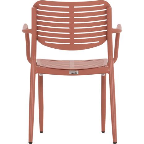 ΠΟΛΥΘΡΟΝΑ ΤΡΑΠΕΖΑΡΙΑΣ HILLIARD HM6644.08 ΑΛΟΥΜΙΝΙΟ ΣΕ TERRACOTTA 58x52x78Υεκ