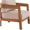 ΠΟΛΥΘΡΟΝΑ LOUNGE ΕΞ.ΧΩΡΟΥ SOLARA HM6513 ΞΥΛΟ ΑΚΑΚΙΑΣ ΦΥΣΙΚΟ-ΜΑΞΙΛΑΡΙΑ ΕΚΡΟΥ 75x70x75Υεκ