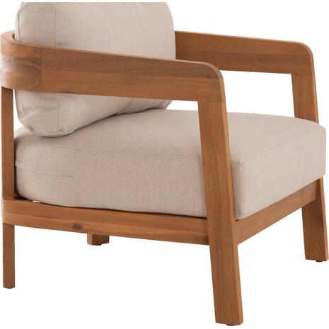 ΠΟΛΥΘΡΟΝΑ LOUNGE ΕΞ.ΧΩΡΟΥ SOLARA HM6513 ΞΥΛΟ ΑΚΑΚΙΑΣ ΦΥΣΙΚΟ-ΜΑΞΙΛΑΡΙΑ ΕΚΡΟΥ 75x70x75Υεκ