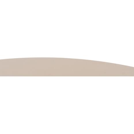 ΤΡΑΠΕΖΙ ΤΡΑΠΕΖΑΡΙΑΣ FIBER CEMENT ΣΤΡΟΓΓΥΛΟ NAYU HM6583.02 ΜΠΕΖ Φ120x73Υεκ