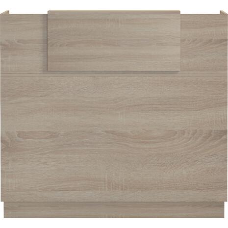 ΓΡΑΦΕΙΟ ΥΠΟΔΟΧΗΣ (RECEPTION) BARRY HM2152.01 ΜΕΛΑΜΙΝΗ ΣΕ SONAMA 120x70x110Υεκ.