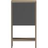 ΚΟΜΟΔΙΝΟ ARGUS HM18378.13 ΜΕΛΑΜΙΝΗ SONAMA/ΓΚΡΙ 30x30x55Υεκ.