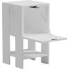 ΚΟΜΟΔΙΝΟ ARGUS HM18378.02 ΜΕΛΑΜΙΝΗ ΣΕ ΛΕΥΚΟ 30x30x55Υεκ.