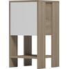ΚΟΜΟΔΙΝΟ ARGUS HM18378.11 ΜΕΛΑΜΙΝΗ ΛΕΥΚΟ/SONAMA 30x30x55Υεκ.