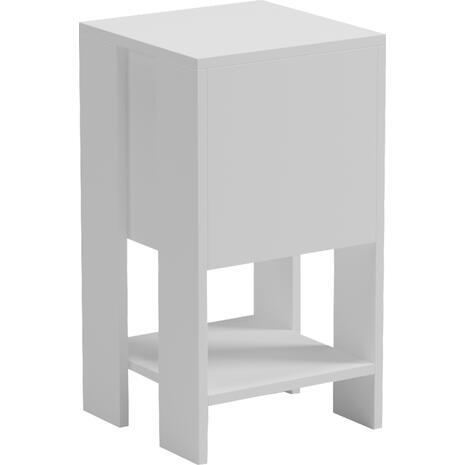 ΚΟΜΟΔΙΝΟ ARGUS HM18378.02 ΜΕΛΑΜΙΝΗ ΣΕ ΛΕΥΚΟ 30x30x55Υεκ.