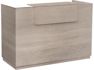 ΓΡΑΦΕΙΟ ΥΠΟΔΟΧΗΣ (RECEPTION) BARRY HM2153.01 ΜΕΛΑΜΙΝΗ ΣΕ SONAMA 160x70x110Υεκ.