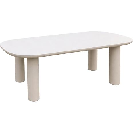 ΤΡΑΠΕΖΙ ΤΡΑΠΕΖΑΡΙΑΣ FIBER CEMENT KIORA HM6597.02 ΜΠΕΖ 200x100x75Υεκ