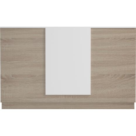 ΓΡΑΦΕΙΟ ΥΠΟΔΟΧΗΣ (RECEPTION) KRONIC HM2156.01 ΜΕΛΑΜΙΝΗ SONAMA/ΛΕΥΚΟ 180x70x110Υεκ.
