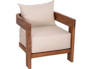 ΠΟΛΥΘΡΟΝΑ LOUNGE ΣΕΙΡΑ KIOTO HM6380 ΞΥΛΟ ΤΕΑΚ--ΦΥΣΙΚΟ ΧΡΩΜΑ 70x74x72Υεκ.