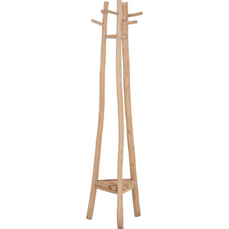 ΚΑΛΟΓΕΡΟΣ ΜΕ 3 ΚΟΛΩΝΕΣ TRIDEM HM4881 ΞΥΛΟ TEAK ΣΕ ΦΥΣΙΚΟ 52x52x200Υεκ.