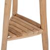 ΚΑΛΟΓΕΡΟΣ ΜΕ 3 ΚΟΛΩΝΕΣ TRIDEM HM4881 ΞΥΛΟ TEAK ΣΕ ΦΥΣΙΚΟ 52x52x200Υεκ.