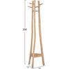 ΚΑΛΟΓΕΡΟΣ ΜΕ 3 ΚΟΛΩΝΕΣ TRIDEM HM4881 ΞΥΛΟ TEAK ΣΕ ΦΥΣΙΚΟ 52x52x200Υεκ.