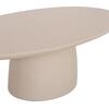ΤΡΑΠΕΖΙ ΣΑΛΟΝΙΟΥ FIBER CEMENT ΟΒΑΛ BRECCAN HM6594.02 ΜΠΕΖ 130x70x42Υεκ