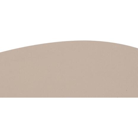ΤΡΑΠΕΖΙ ΣΑΛΟΝΙΟΥ FIBER CEMENT ΟΒΑΛ BRECCAN HM6594.02 ΜΠΕΖ 130x70x42Υεκ