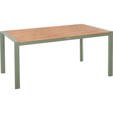 ΤΡΑΠΕΖΙ ΕΞΩΤ.ΧΩΡΟΥ GOYA HM6059.07 ΑΛΟΥΜΙΝΙΟ ΣE OLIVE GREEN & POLYWOOD 160X80Χ75Υεκ.