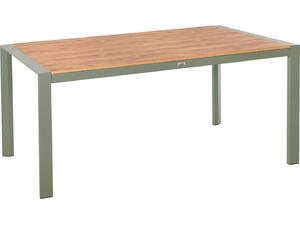 ΤΡΑΠΕΖΙ ΕΞΩΤ.ΧΩΡΟΥ GOYA HM6059.07 ΑΛΟΥΜΙΝΙΟ ΣE OLIVE GREEN & POLYWOOD 160X80Χ75Υεκ.