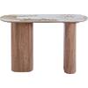 ΚΟΝΣΟΛΑ MARBLEX HM18446 ΚΕΡΑΜΙΚΟ TOP PANDORA--MDF ΠΟΔΙΑ 120x40x76Υεκ