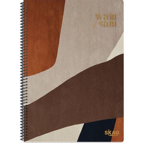 Τετράδιο σπιράλ SKAG Wabi Sabi 3 θεμάτων A4 (313230) (διάφορα σχέδια)