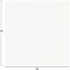 ΕΠΙΦΑΝΕΙΑ ΤΡΑΠΕΖΙΟΥ ΤΕΤΡΑΓΩΝΗ HPL HM5838.23 ΛΕΥΚΗ 70x70εκ (σετ 2 τεμαχίων)