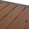 ΤΡΑΠΕΖΙ ΕΞΩΤ.ΧΩΡΟΥ GOYA HM6059.07 ΑΛΟΥΜΙΝΙΟ ΣE OLIVE GREEN & POLYWOOD 160X80Χ75Υεκ.