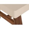 ΤΡΑΠΕΖΙ ΤΡΑΠΕΖΑΡΙΑΣ FIBER CEMENT & ΞΥΛΟ ΑΚΑΚΙΑΣ MAEVE HM6575.02 ΜΠΕΖ 200x100x75Υεκ