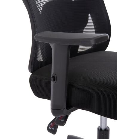 ΚΑΡΕΚΛΑ ΓΡΑΦΕΙΟΥ MEXER HM1195.01 ΜΑΥΡΟ MESH-PP ΒΑΣΗ 68x70x136Υεκ.