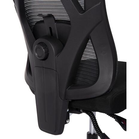 ΚΑΡΕΚΛΑ ΓΡΑΦΕΙΟΥ MEXER HM1195.01 ΜΑΥΡΟ MESH-PP ΒΑΣΗ 68x70x136Υεκ.