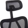ΚΑΡΕΚΛΑ ΓΡΑΦΕΙΟΥ MEXER HM1195.01 ΜΑΥΡΟ MESH-PP ΒΑΣΗ 68x70x136Υεκ.