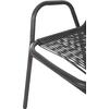 ΠΟΛΥΘΡΟΝΑ ΕΞ.ΧΩΡΟΥ AVRIL HM5968.01 ΜΕΤΑΛΛΟ ΚΑΙ ΣΥΝΘ.RATTAN ΣΕ ΓΚΡΙ 54,5x56x78Υεκ.
