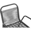ΠΟΛΥΘΡΟΝΑ ΕΞ.ΧΩΡΟΥ AVRIL HM5968.01 ΜΕΤΑΛΛΟ ΚΑΙ ΣΥΝΘ.RATTAN ΣΕ ΓΚΡΙ 54,5x56x78Υεκ.