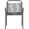 ΠΟΛΥΘΡΟΝΑ ΕΞ.ΧΩΡΟΥ AVRIL HM5968.01 ΜΕΤΑΛΛΟ ΚΑΙ ΣΥΝΘ.RATTAN ΣΕ ΓΚΡΙ 54,5x56x78Υεκ.