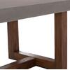 ΤΡΑΠΕΖΙ ΤΡΑΠΕΖΑΡΙΑΣ FIBER CEMENT & ΞΥΛΟ ΑΚΑΚΙΑΣ ASTOR HM6572.01 ΓΚΡΙ 240x100x75Υεκ