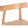 KΑΡΕΚΛΑ ΤΡΑΠΕΖΑΡΙΑΣ OSORIO HM18335.01 RUBBERWOOD & ΣΧΟΙΝΙ ΣΕ ΦΥΣΙΚΟ 51x55x74Υεκ (σετ 2 τεμαχίων)