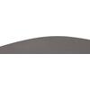 ΤΡΑΠΕΖΙ ΤΡΑΠΕΖΑΡΙΑΣ FIBER CEMENT ΟΒΑΛ GLEN HM6598.01 ΓΚΡΙ 260x95x75Υεκ
