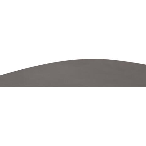 ΤΡΑΠΕΖΙ ΤΡΑΠΕΖΑΡΙΑΣ FIBER CEMENT ΟΒΑΛ GLEN HM6598.01 ΓΚΡΙ 260x95x75Υεκ