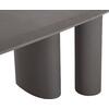 ΤΡΑΠΕΖΙ ΤΡΑΠΕΖΑΡΙΑΣ FIBER CEMENT ΟΒΑΛ GLEN HM6598.01 ΓΚΡΙ 260x95x75Υεκ