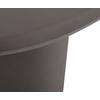 ΤΡΑΠΕΖΙ ΤΡΑΠΕΖΑΡΙΑΣ FIBER CEMENT ΟΒΑΛ GLEN HM6598.01 ΓΚΡΙ 260x95x75Υεκ