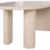 ΤΡΑΠΕΖΙ ΤΡΑΠΕΖΑΡΙΑΣ FIBER CEMENT ΟΒΑΛ VOLPE HM6599.02 ΜΠΕΖ 240x106x75Υεκ