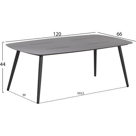 ΣΕΤ ΣΑΛΟΝΙ 4ΤΜΧ CASSIAN HM6552.01 ΑΛΟΥΜΙΝΙΟ & ΜΑΞΙΛΑΡΙΑ ΓΚΡΙ-ΜΠΕΖ P.E.RATTAN