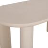 ΤΡΑΠΕΖΙ ΤΡΑΠΕΖΑΡΙΑΣ FIBER CEMENT KIORA HM6597.02 ΜΠΕΖ 200x100x76Υεκ
