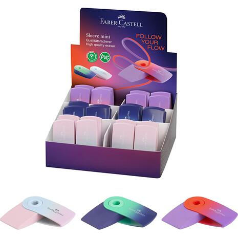 Γόμα Faber-Castell mini sleeve "Flow Edition" (182480)