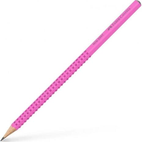 Μολύβι Faber-Castell Grip HB Ανοικτό Ροζ (100-201-463)