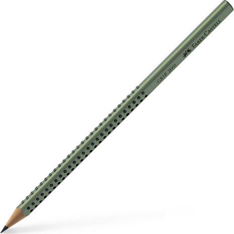 Μολύβι Faber-Castell Grip HB Χακί (100-201-460)