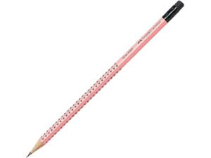 Μολύβι με γόμα Faber-Castell Grip 2001 HB Coral (100-180-445)