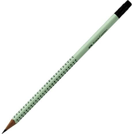 Μολύβι με γόμα Faber-Castell Grip 2001 HB Sage (100-180-443)
