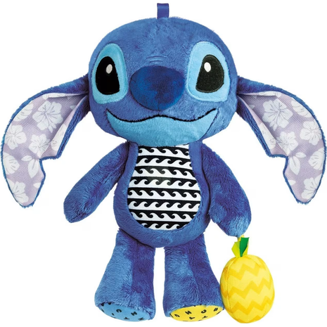 Disney Baby - Stitch - Xνουδωτό Kουδουνίστρα