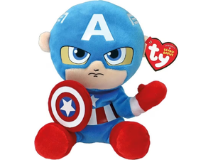 Χνουδωτό Floppy Captain America 15cm